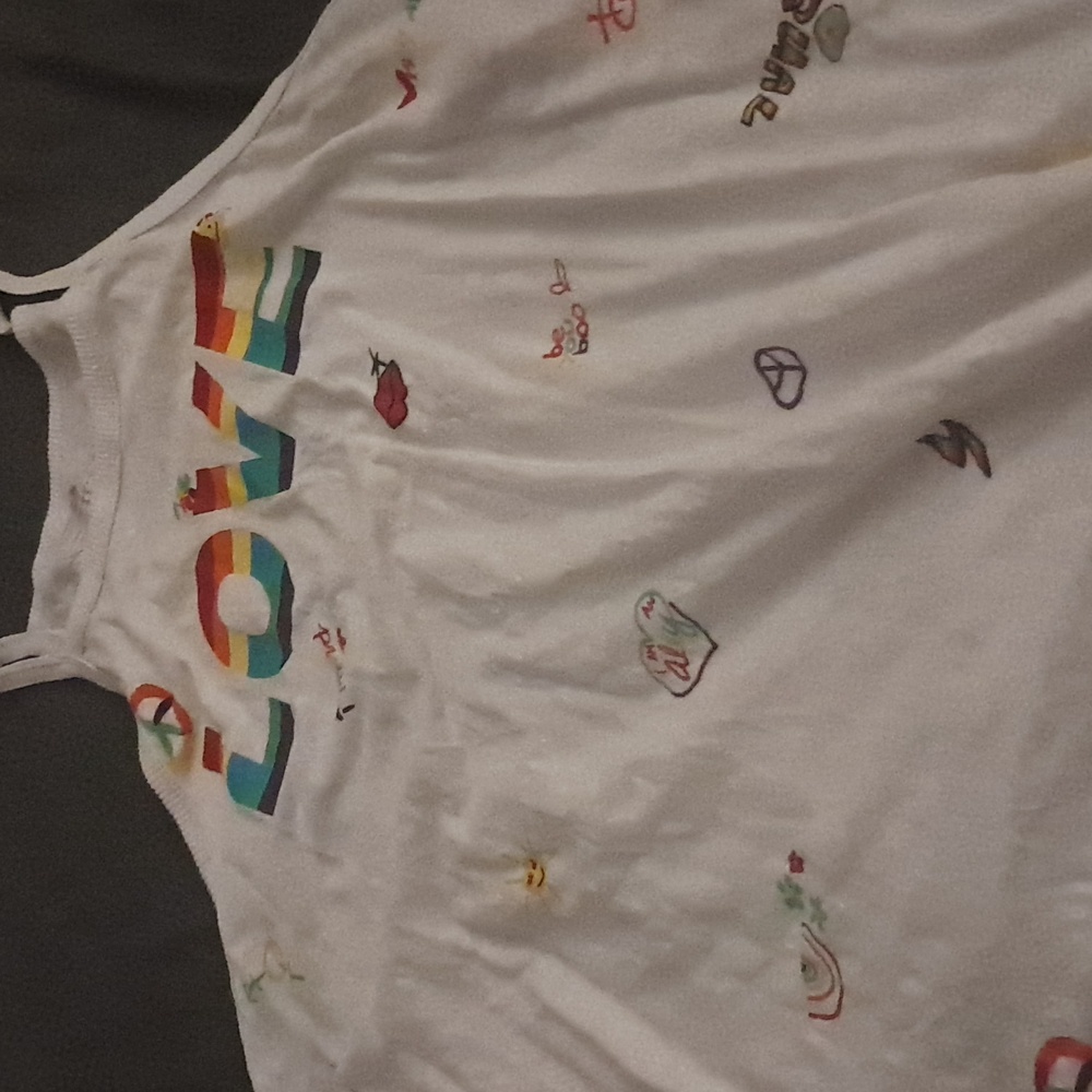 Halter cut pride tank top torrid